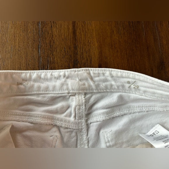 Liverpool Women's White Denim Shorts- size 8/29 - Picture 4 of 6